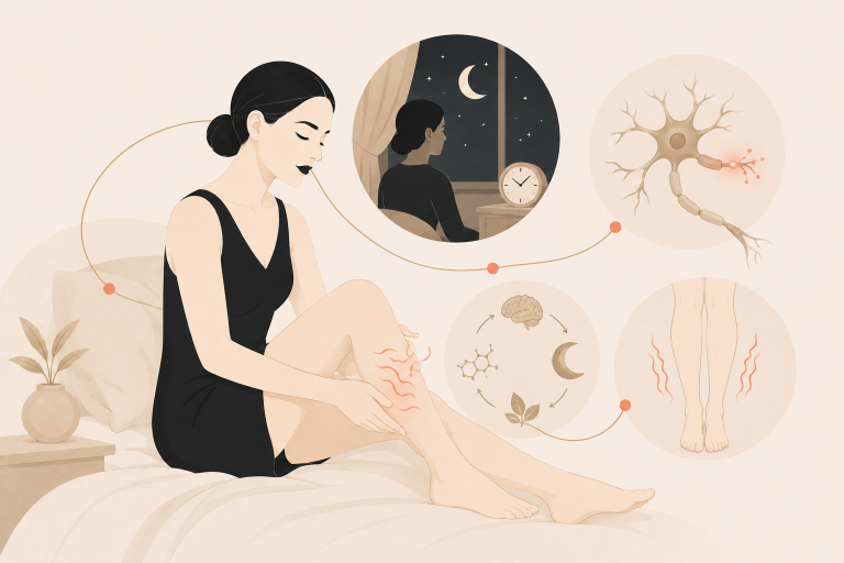 Restless Legs in den Wechseljahren: warum die Beine nachts nicht zur Ruhe kommen